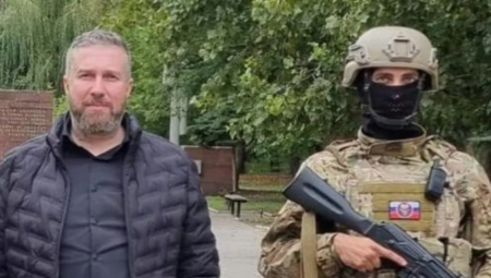 DEO SRPSKE DELEGACIJE Ivan Ivanović stigao u Donjeck