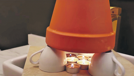 OPREZ! Sklepane grejalice mogu da budu uzrok velike katastrofe: Sveća u saksiji bomba u kući! (VIDEO)