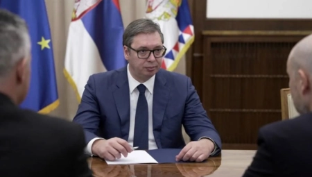 VUČIĆ SA BILČIKOM I NEMECEM: Ostajemo na evropskom putu, ali kao suverena zemlja (FOTO)
