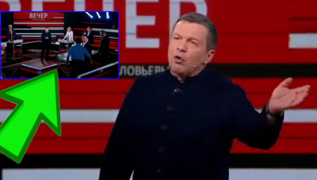 SKANDAL U PROGRAMU UŽIVO Solovjev izbacio iz studija bivšeg ukrajinskog poslanika - Uklonite nacistički ološ odavde! (VIDEO)