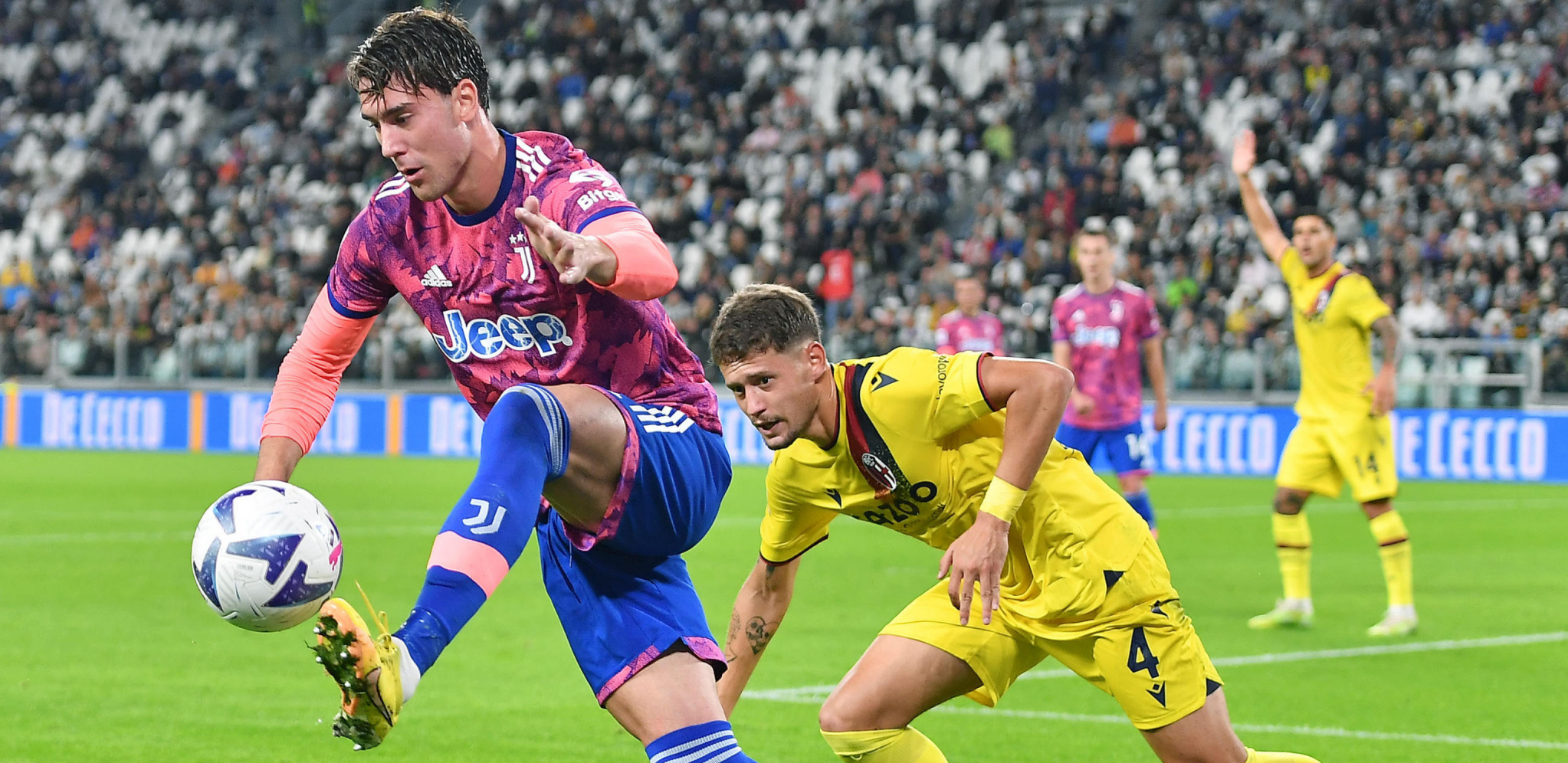 SRBI GAZE U JUVENTUSU Kostić i Vlahović nosili torinski tim do pobede protiv Bolonje