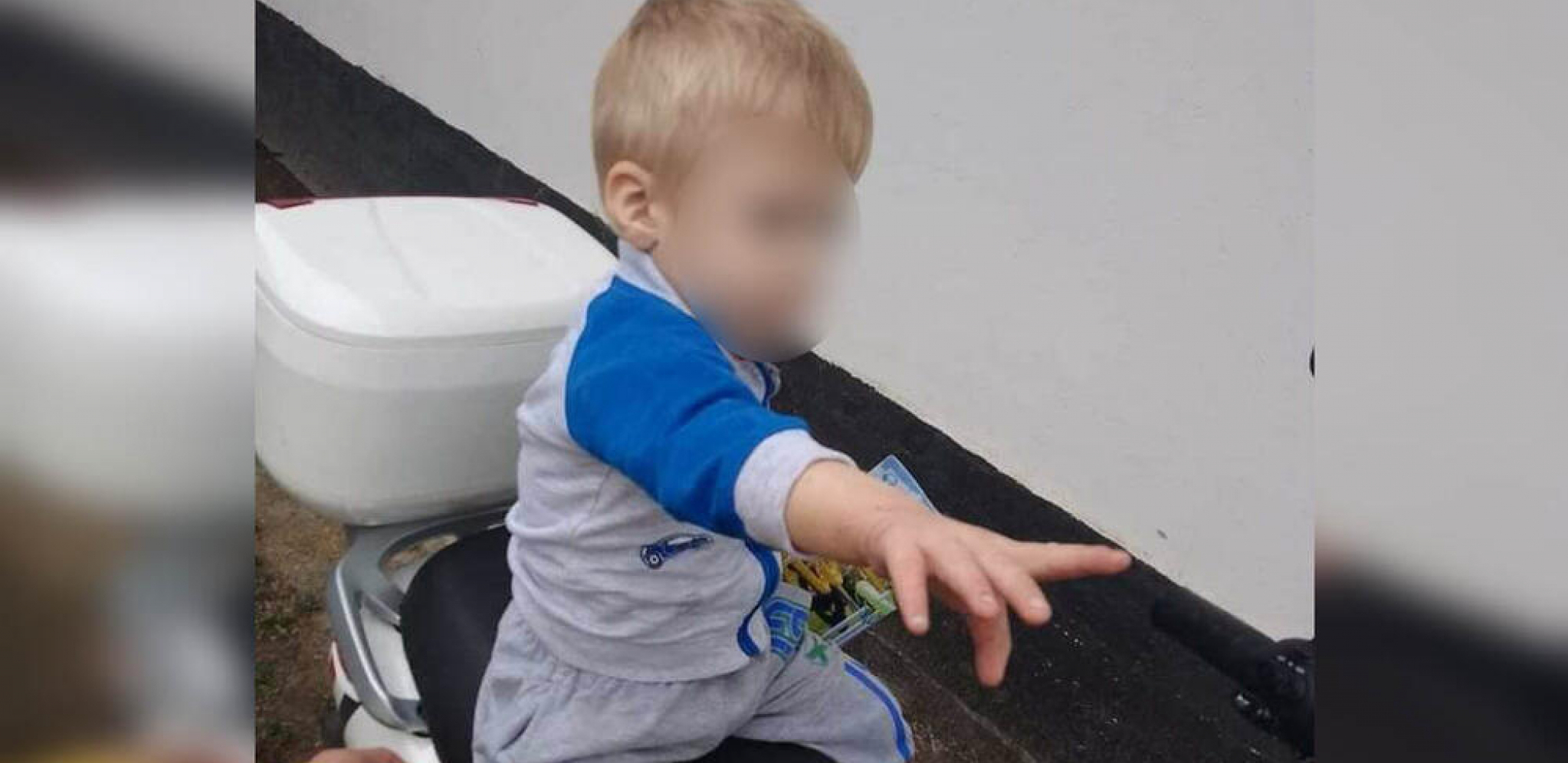 OVO JE DEČAK KOJI JE NASTRADAO U POŽARU Dečak bio sam kada se zapalila šerpa na šporetu!