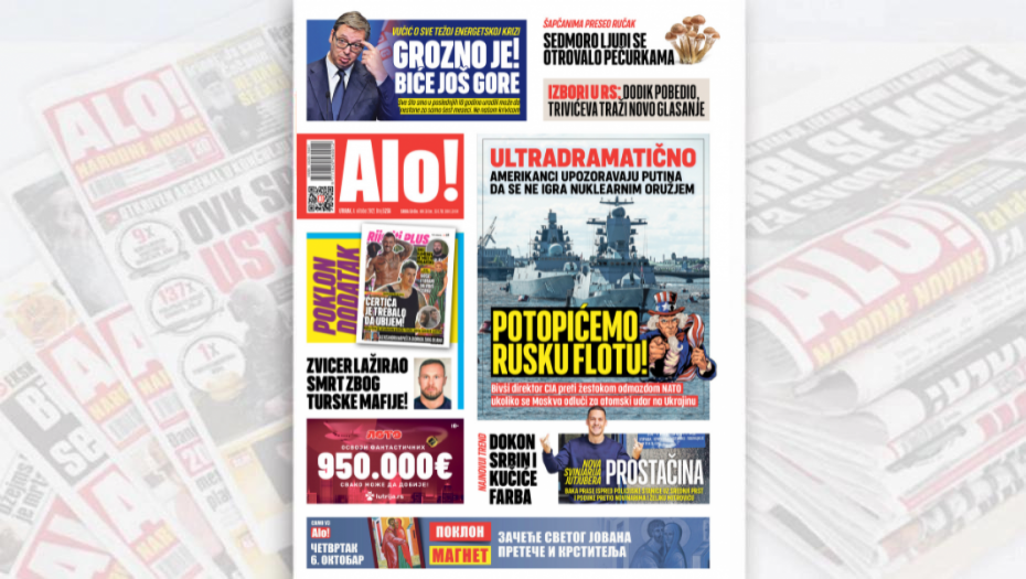 POTOPIĆEMO RUSKU FLOTU! Ultradramatično! Amerikanci upozoravaju Putina da se ne igra nuklearnim oružjem