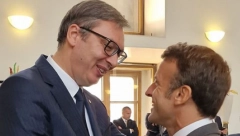 VUČIĆ U PRAGU SA MAKRONOM: Uvek srdačan susret sa prijateljem, gde god da se sretnemo u svetu (FOTO)
