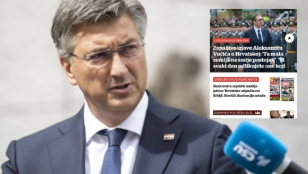 KOLIKA JE OPSEDNUTOST USTAŠE PLENKOVIĆA? Tri najvažnije vesti na njihovom portalu nisu o ustaškom režimu lepe njihove, već samo o Vučiću! (FOTO)