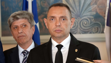 BRATSKA VEZA DVA NARODA Vulin: Pravoslavni Grci znaju šta za Srbe znače Кosovo i Metohija (FOTO)