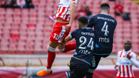 CRVENO-BELI U POHODU NA PROLEĆE U EVROPI Pogledajte atmosferu na "Grupama areni" pred početak utakmice Ferencvaroši i Zvezde (VIDEO)