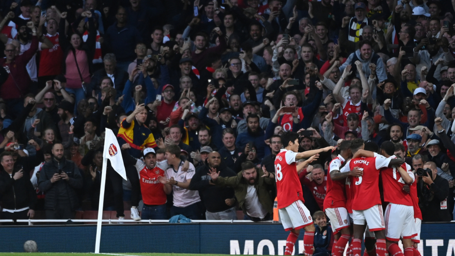 DERBI KOLA PRIPAO ARSENALU Liverpul dva puta stizao prednost "tobdžija", ali ekipa Jirgena Klopa doživela poraz