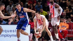 ZVEZDA NA KRILIMA MITROVIĆA SRUŠILA BUDUĆNOST Crveno-beli posle drame slavili u derbiju ABA lige