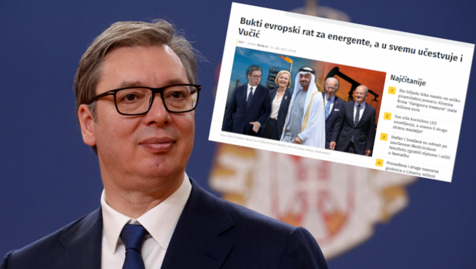 UVEK VIDI DALJE OD DRUGIH Priznala i NOVA: Vučić mudrom politikom pobeđuje u "ratu za energente"!