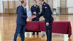 SVEČANOST U SREMSKOJ KAMENICI U OKVIRU "DANA SPORTA" Uručene medalje i pehari budućim policajcima koji su se oprobali u različitim sportovima