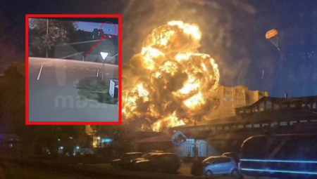 SNIMAK PADA AVIONA U RUSIJI Ima poginulih, raste broj povređenih u nesreći u Jejsku (UZNEMIRUJUĆI VIDEO)
