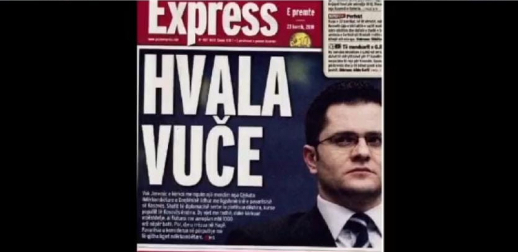 VUK JEREMIĆ GLAVNA VEST U ŠIPTARSKIM MEDIJIMA Skandal! Bivši ministar spoljnih poslova otvoreno promoviše Kurtija!
