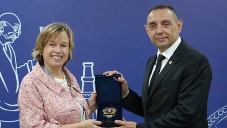 VULIN SA DIREKTORKOM EVROPOLA Pouzdani partneri u borbi protiv teškog i organizovanog kriminala (FOTO)