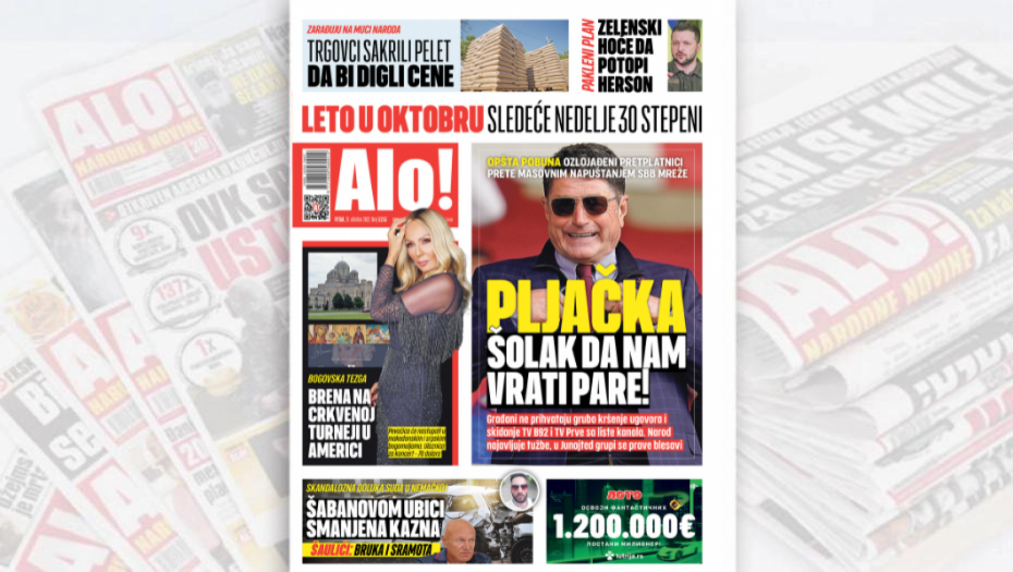 PREVARENI SMO! ŠOLAK DA NAM VRATI PARE Opšta pobuna! Ozlojađeni pretplatnici prete masovnim napuštanjem SBB mreže