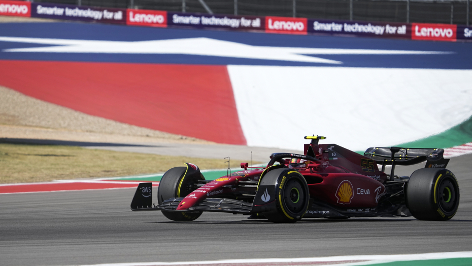 ŠPANAC NAJBRŽI U OSTINU Karlos Sainc prvi startuje na Velikoj nagradi SAD