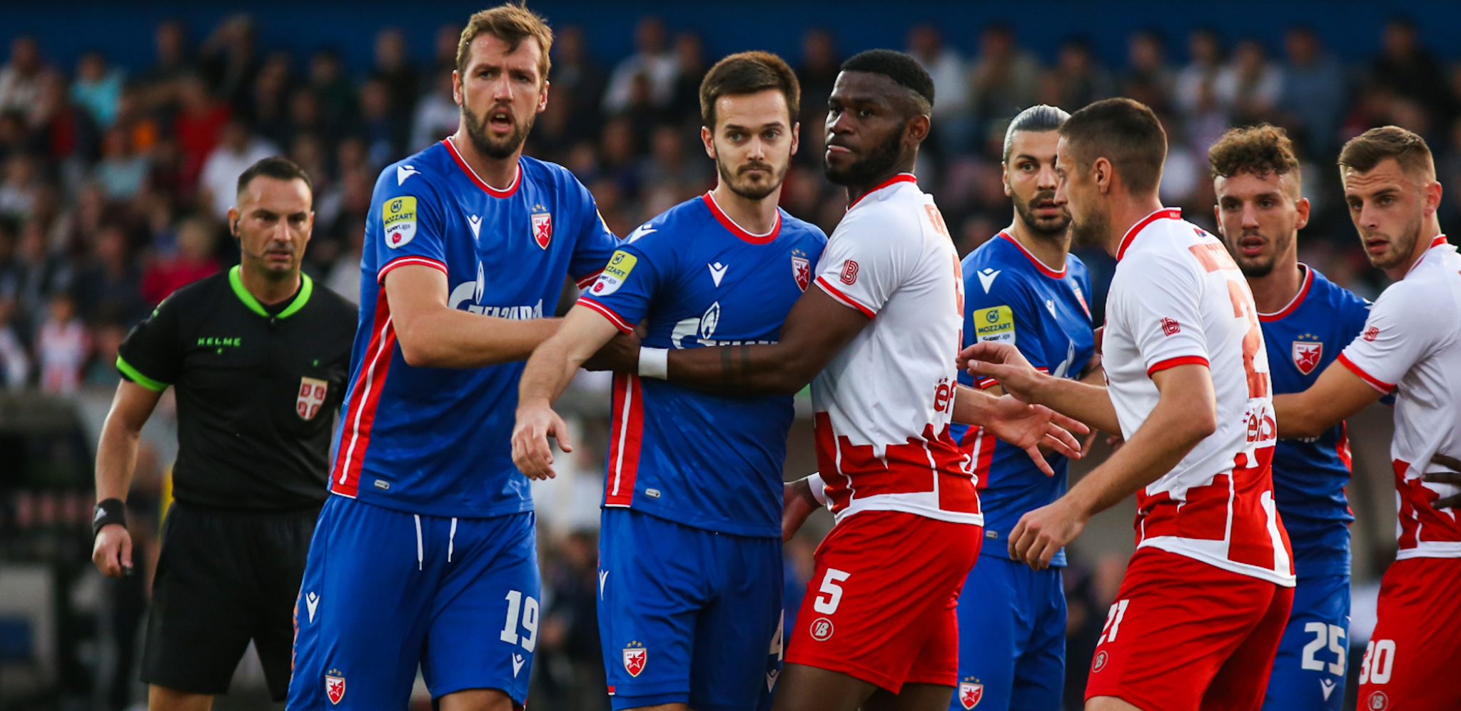 SPORNA SITUACIJA NA "ČAIRU" VAR morao da interveniše, da li je Zvezda oštećena za penal?