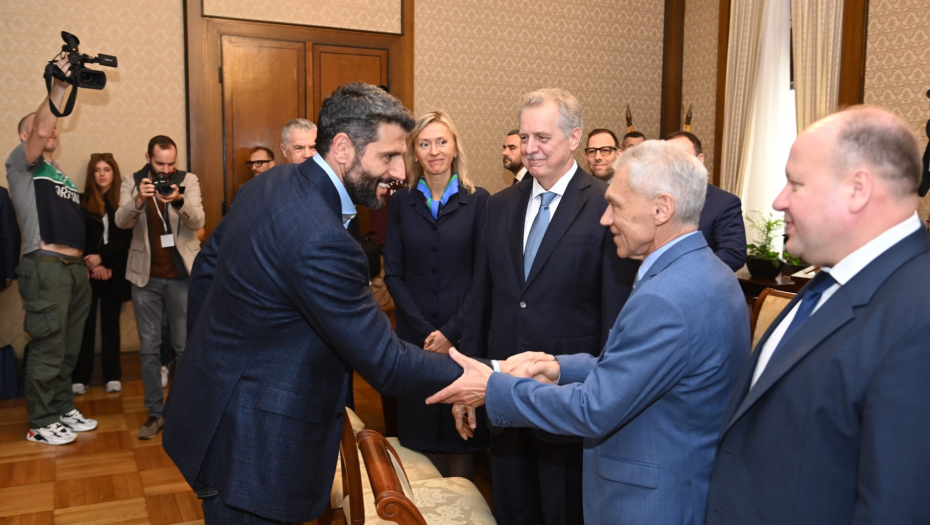 UNAPREĐENJE SARADNJE DVA GRADA Aleksandar Šapić danas primio delegaciju Sankt Peterburga (FOTO)