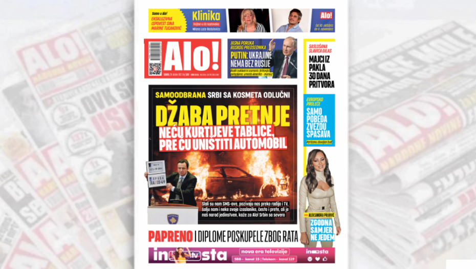 DŽABA PRETNJE Srbi sa Kosmeta odlučni u otporu ugnjetavanju