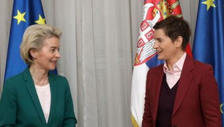 "TO JE PRVI PRIORITET VLADE" Brnabić sa fon der Lajen: Biće nam u fokusu
