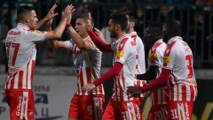 CRVENO-BELA PORODICA Košarkaši Zvezde stigli da podrže fudbalere u Monaku