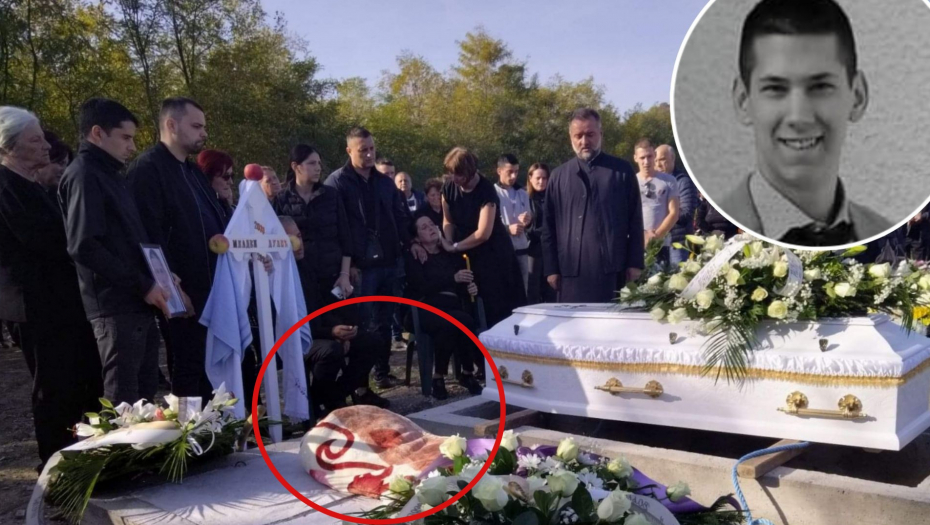 GRAĐANI NE PAMTE BOLNIJU SAHRANU Jedna rečenica Mladenovog oca naterala sve na plač: „Kolege moje, pokrijte ga…“ (FOTO)