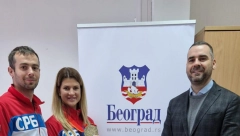 TREĆE MESTO U BUDVI Bronzana Jelena na prijemu kod sekretara Penića