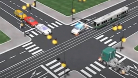 ČAK I ISKUSNI VOZAČI IMAJU DILEMU Svi semafori trepću žuto - ko ima prednost na ovoj raskrsnici? (ANKETA)