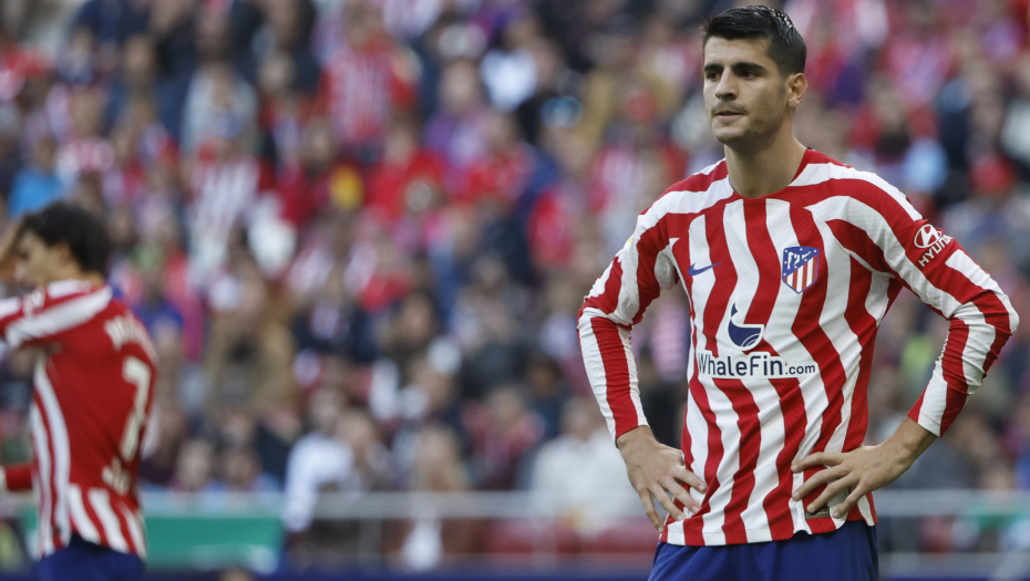 SIMEONEU SE OPASNO LJULJA STOLICA Atletiko nije mogao do pobede ni sa igračem više, Espanjol umalo do celog plena u Madridu