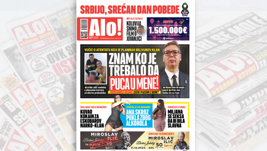VUČIĆ O PLANIRANJU ATENTATA NA NJEGA "Znam ko je trebalo da me ubije!"