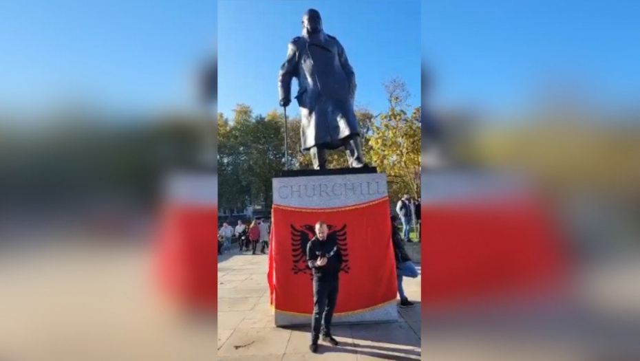 ALBANCI PRAVE HAOS U NJUJORKU! Jezive poruke ispred srpske misije, prizivali novu agresiju i slavili veliku Albaniju!