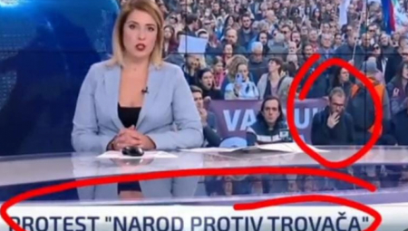 PROTEST PROTIV ZAGAĐENJA VAZDUHA, A OKUPLJENI PUŠE! Blam na kvadrat lažnih ekologa (VIDEO)