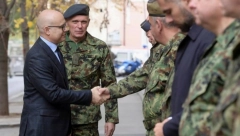 SIGURAN ČUVAR NEBA NAD NAŠOM ZEMLJOM Ministar Vučević obišao komandu RV i PVO (FOTO)