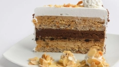 UKUS LUKSUZA NA TACNI London torta, neverovatan spoj lešnika i belgijske čokolade