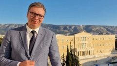 VUČIĆ STIGAO U ATINU "Važan sastanak sa iskrenim prijateljem Srbije" (FOTO)