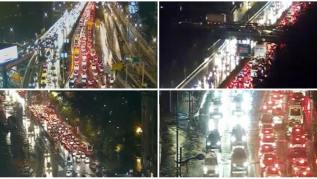 PETAK, PA JOŠ KIŠA! Evo gde su trenutno najveće saobraćajne gužve u Beogradu (FOTO)