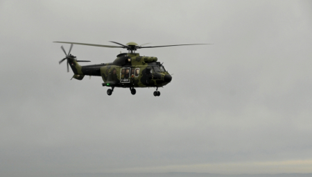STIGLA I TREĆA "SUPER PUMA" MUP isporučen još jedan helikopter koji će olakšati borbu protiv požara (FOTO)