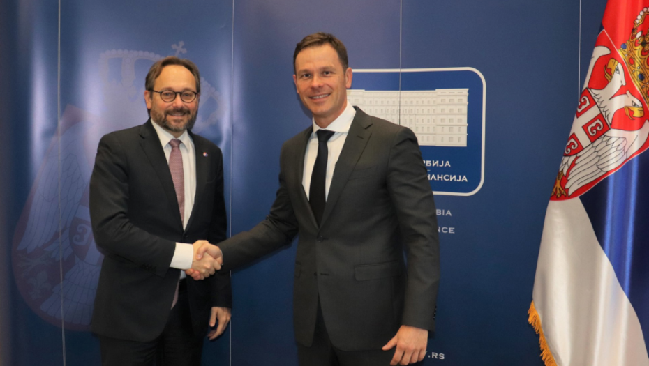 RAZGOVORI O VIŠE TEMA: Mali sa šefom Delegacije EU Emanuelom Žiofreom