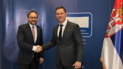 RAZGOVORI O VIŠE TEMA: Mali sa šefom Delegacije EU Emanuelom Žiofreom