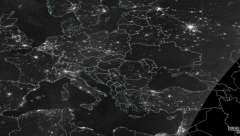 ELEKTRO-ENERGETSKA KRIZA U UKRAJINI Ovako je izgledao iz svemira nestanak struje u Kijevu i drugim regionima širom zemlje (FOTO)