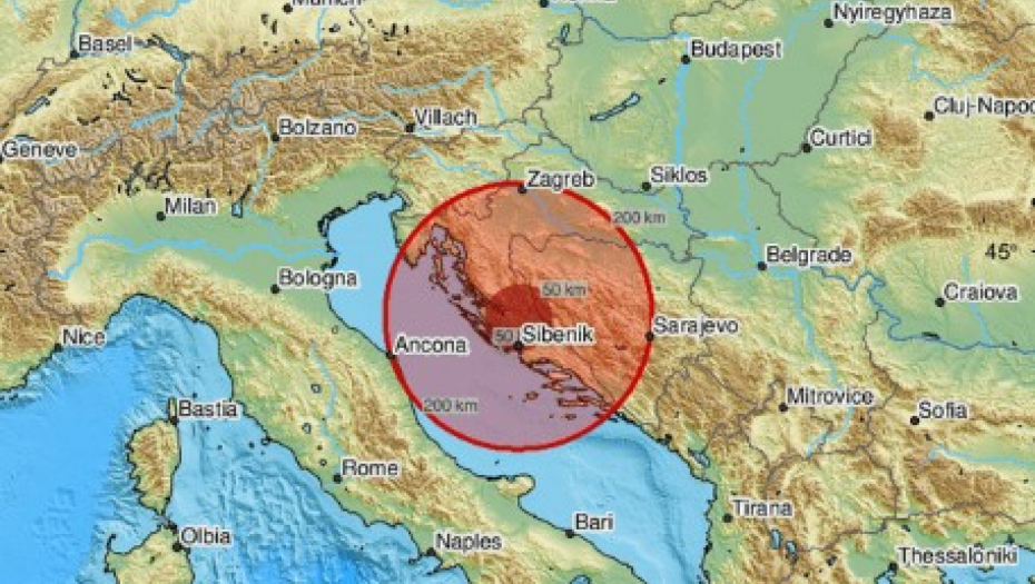 HRVATSKU POGODIO ZEMLJOTRES! Treslo se blizu Petrinje