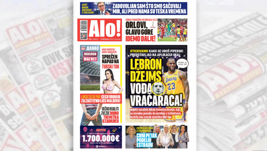 SRBIJA PORAŽENA OD BRAZILA Orlovi, glavu gore, idemo dalje!