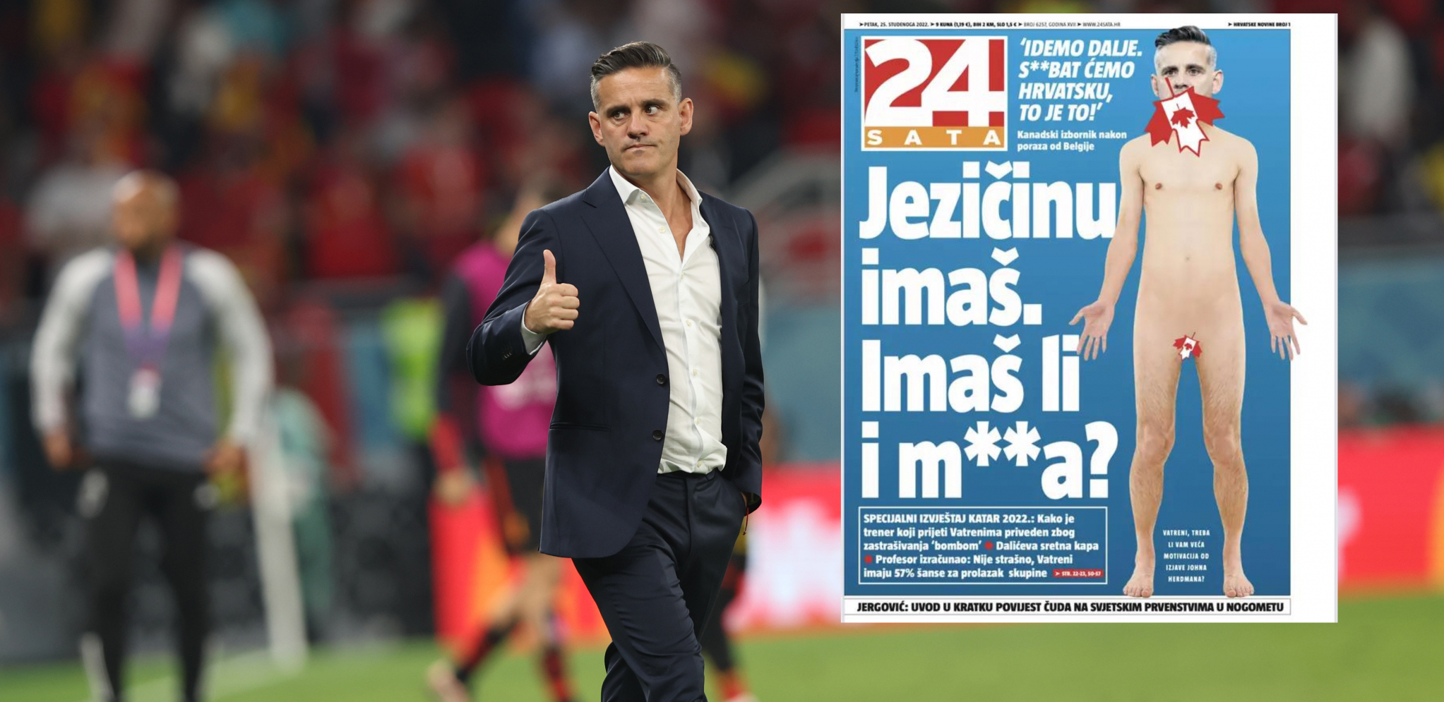 JEZIČINU IMAŠ, IMAŠ LI MU*A? Šokantna naslovna strana u hrvatskim novinama pred meč sa Borjanom (FOTO)