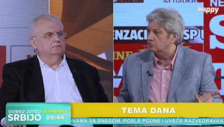 VREME JE ZA ROBIJU Za ono što je Čanak jutros uradio ide se u zatvor!