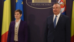"PODIŽEMO SARADNJU NA VIŠI NIVO!" Brnabić u Bukureštu: Srbija ceni stav Rumunije u vezi sa KiM
