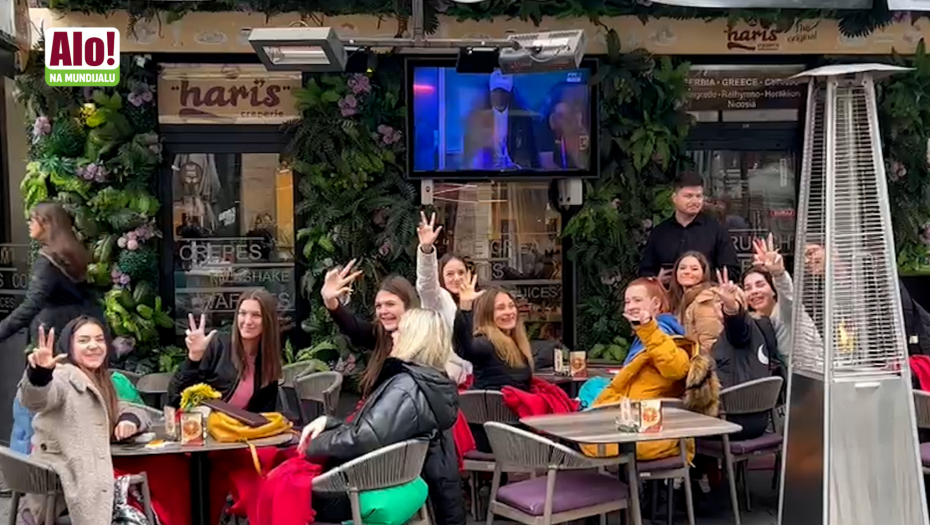 Evo kako se u glavom gradu prati meč Srbije i Kameruna (VIDEO)
