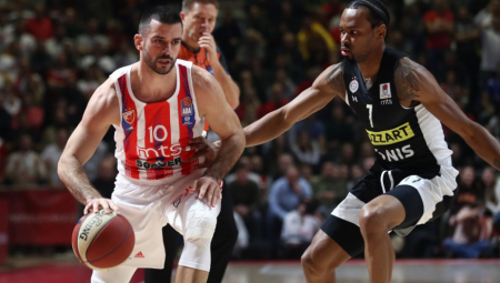 Evo zašto košarkaši Zvezde i Partizana nose crveni znak ispod oka