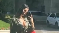 PODRŠKA Lepotica stigla: Ana Rajković sletela u Katar (FOTO)