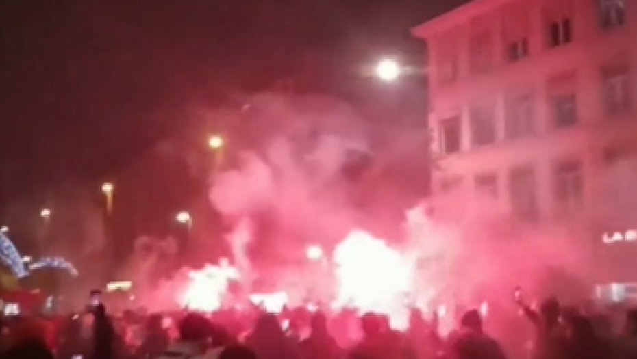 OPET HAOS NA ULICAMA BRISELA Marokanci slavili istorijski uspeh, dok Belgija tuguje jer ne ide u osminu finala (VIDEO)