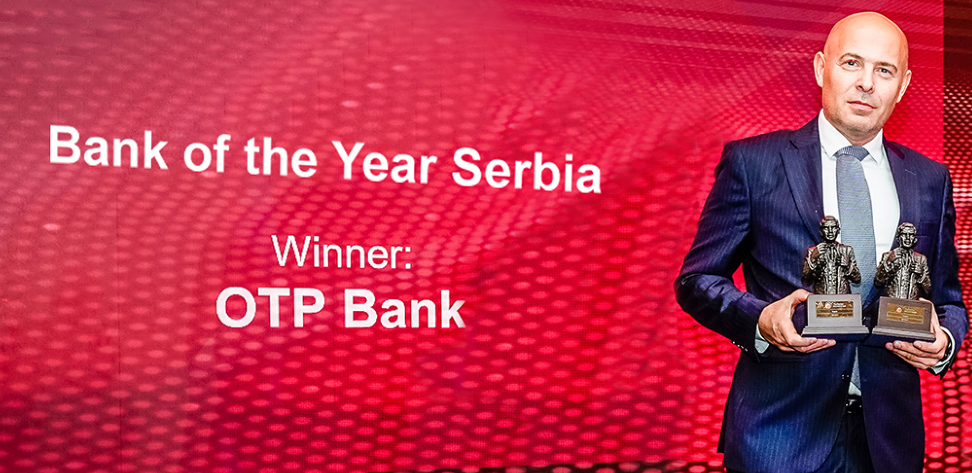 OTP banka dobitnik je nagrade za najbolju banku u Srbiji  prestižnog magazina „The Banker“